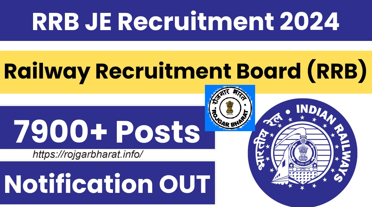 RRB Junior Engineer (JE) Recruitment 2024